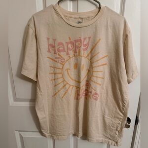 Golden Rose med/large “Happy to be here” oversized tee shirt.